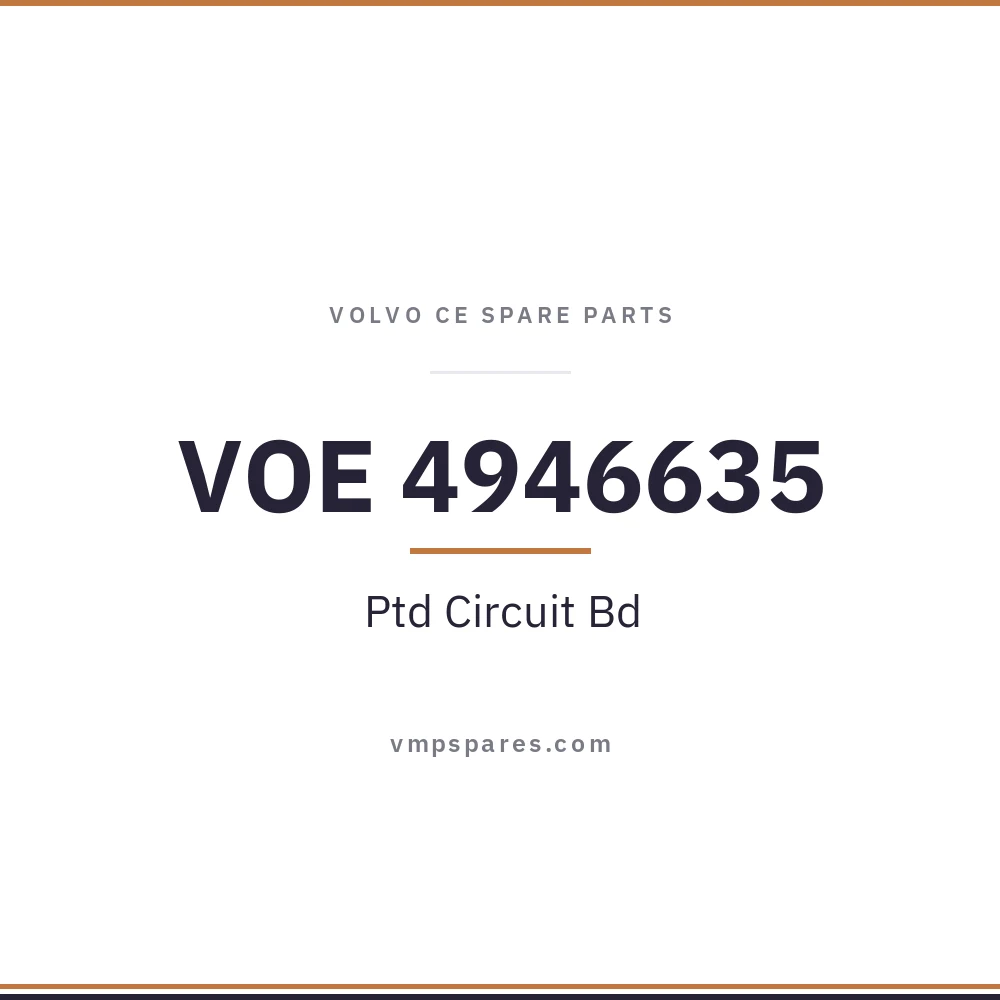 VOE 4946635 – Ptd Circuit Bd