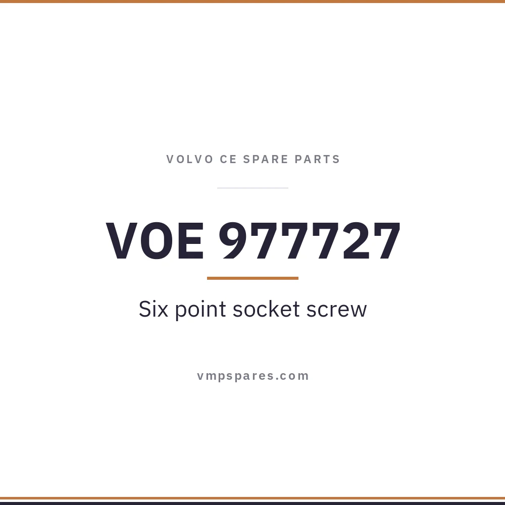 VOE 977727 – Six point socket screw