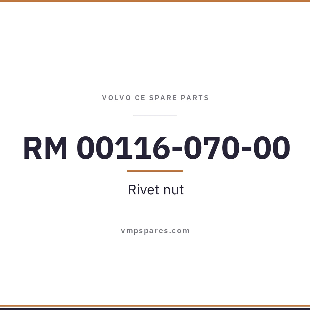 RM 00116-070-00 – Rivet nut