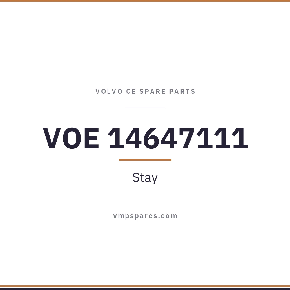 VOE 14647111 – Stay