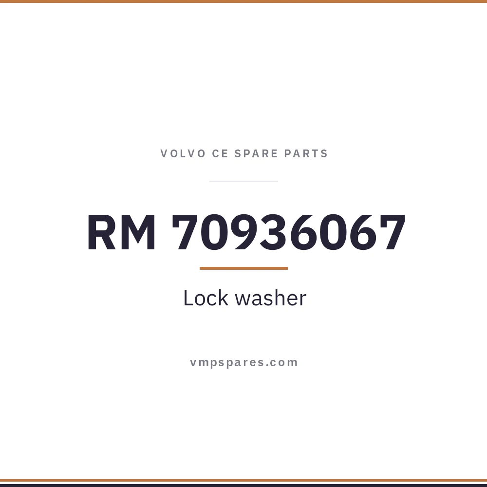 RM 70936067 – Lock washer