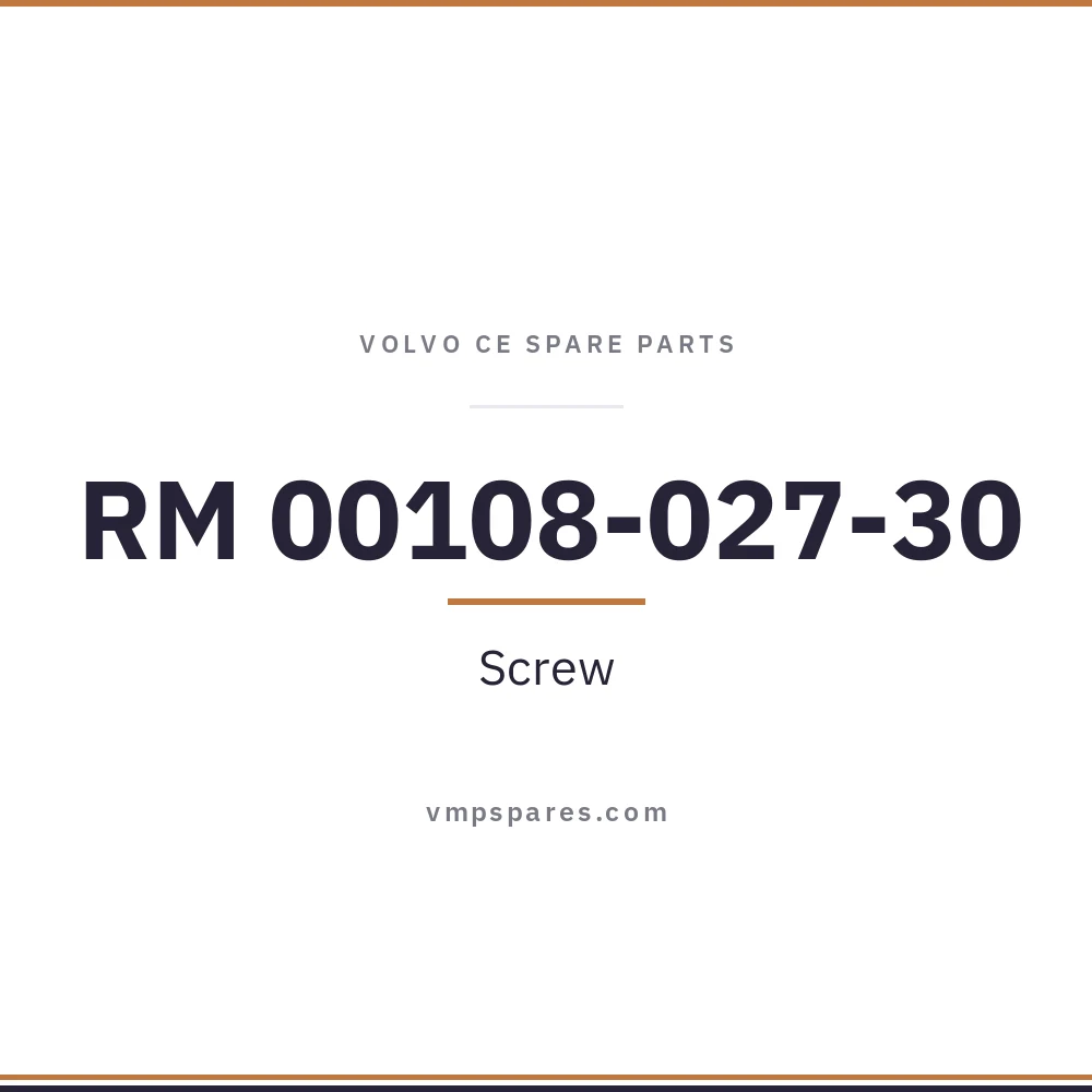 RM 00108-027-30 – Screw