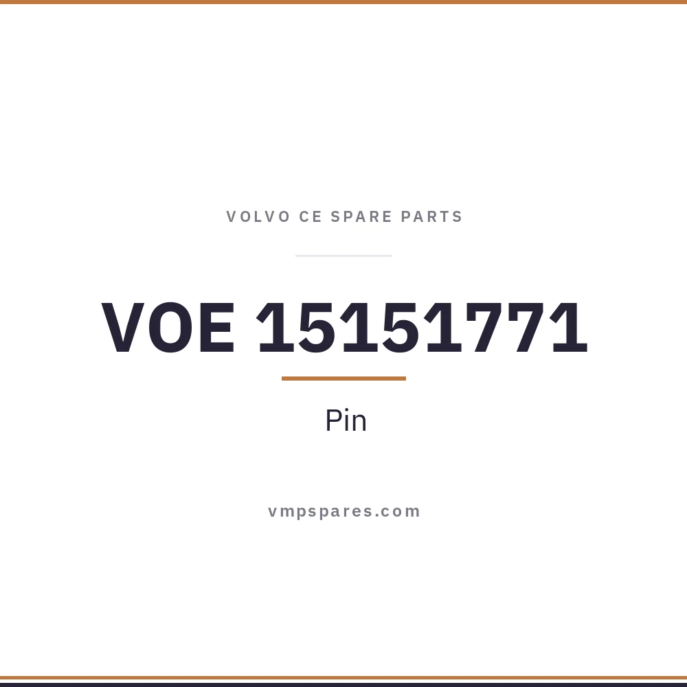 VOE 15151771 – Pin
