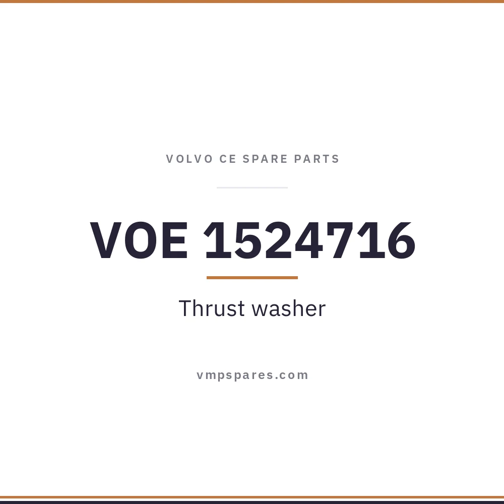 VOE 1524716 – Thrust washer