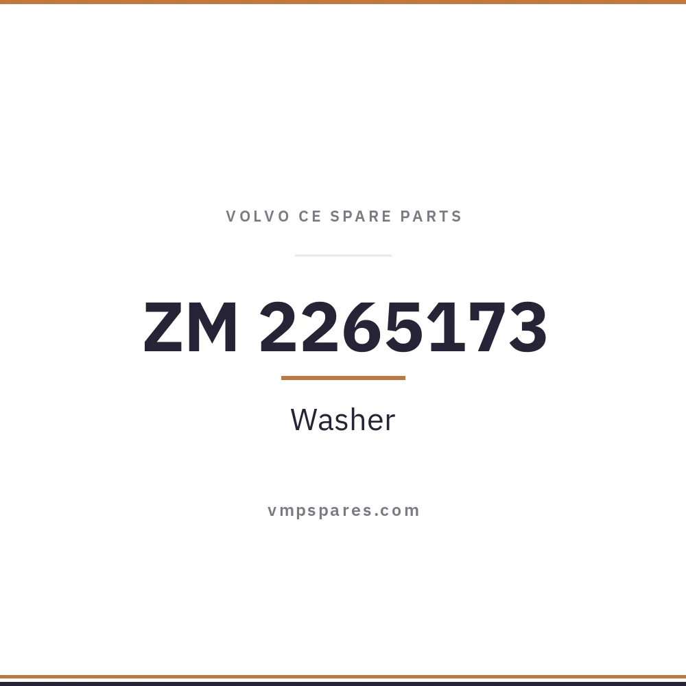 ZM 2265173 – Washer