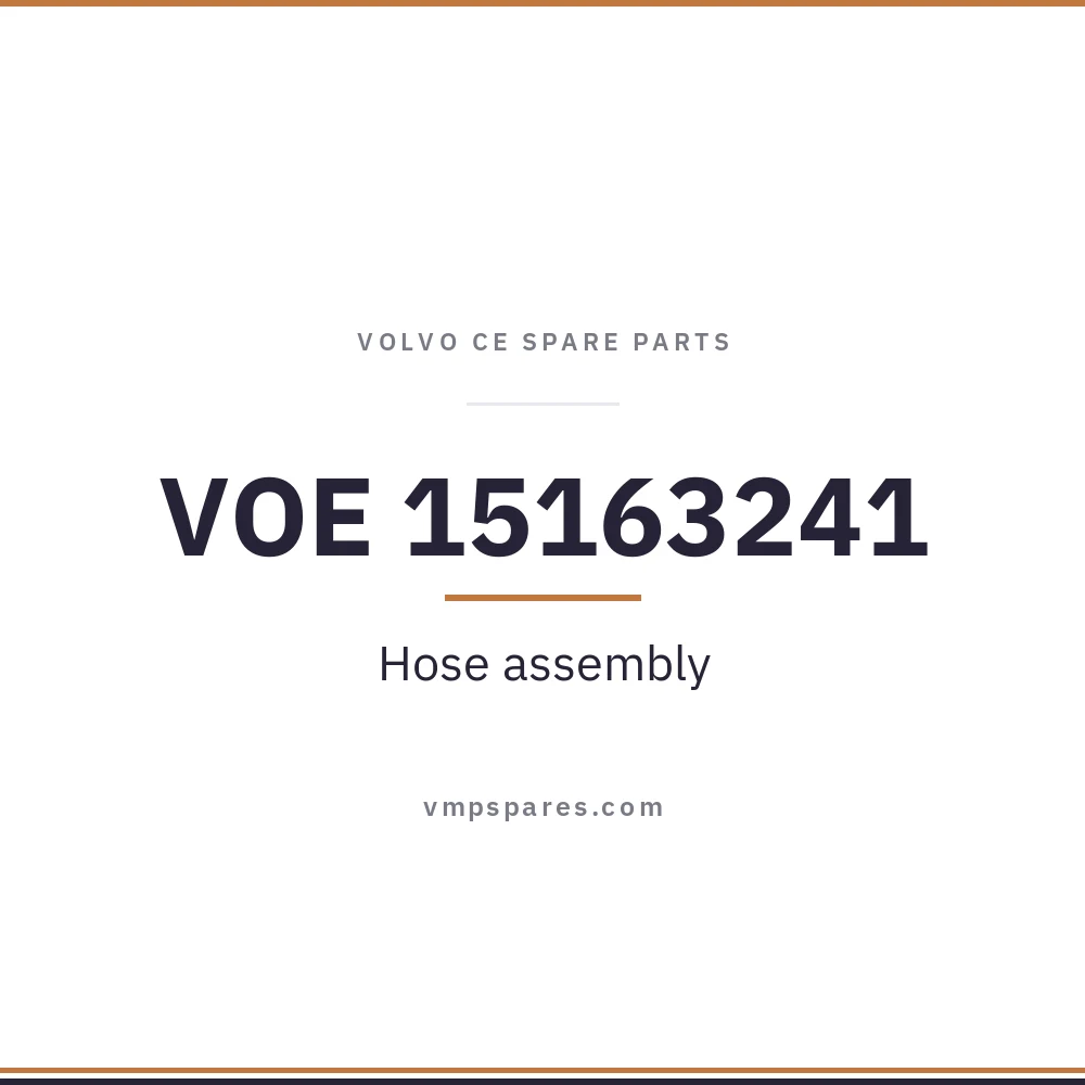 VOE 15163241 – Hose assembly