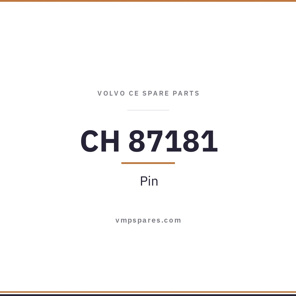 CH 87181 – Pin