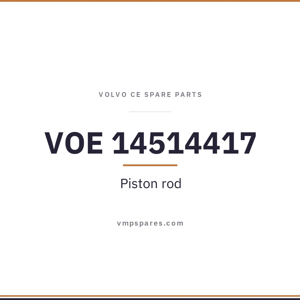 VOE 14514417 – Piston rod