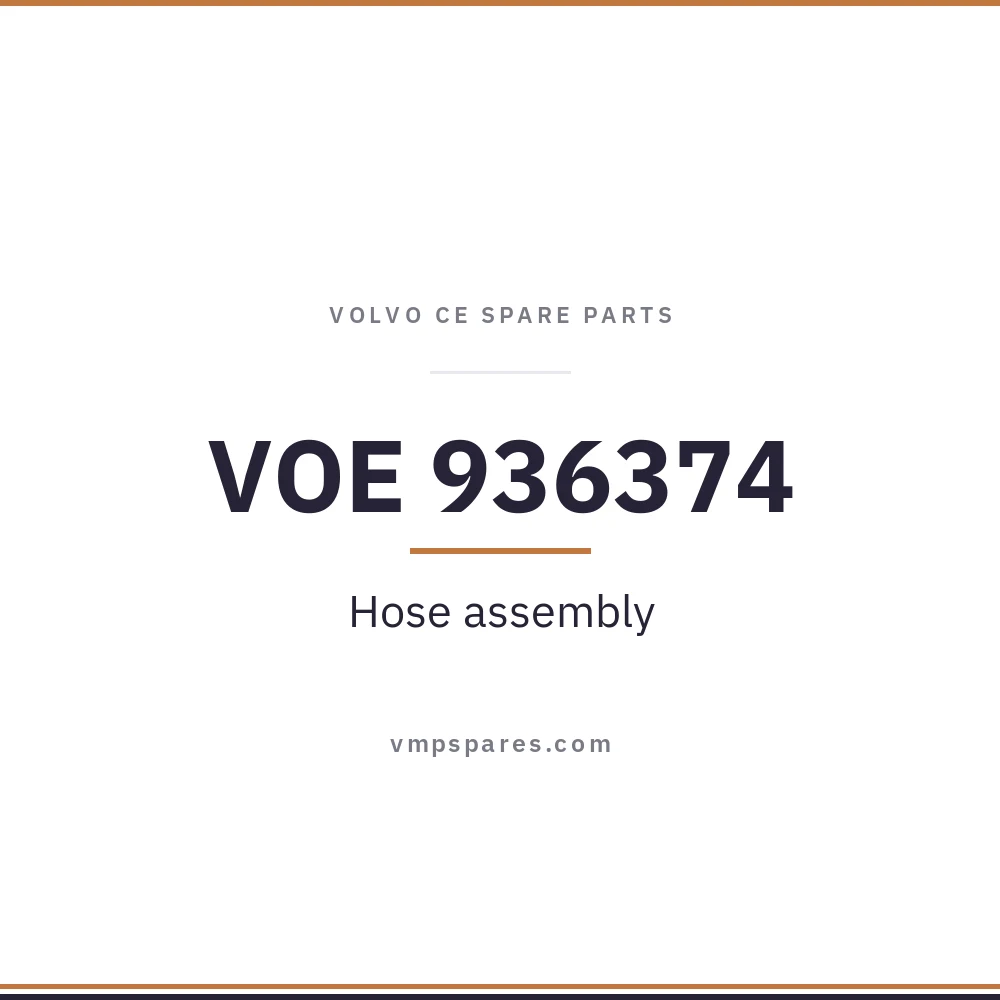 VOE 936374 – Hose assembly