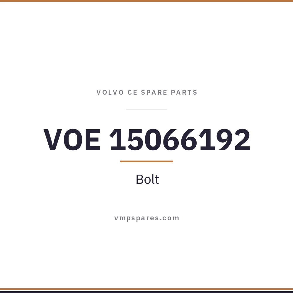 VOE 15066192 – Bolt