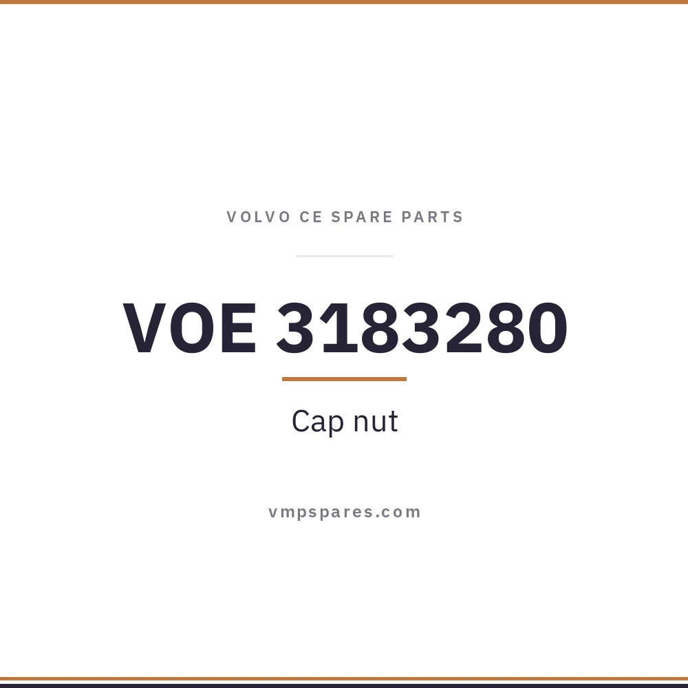 VOE 3183280 – Cap nut