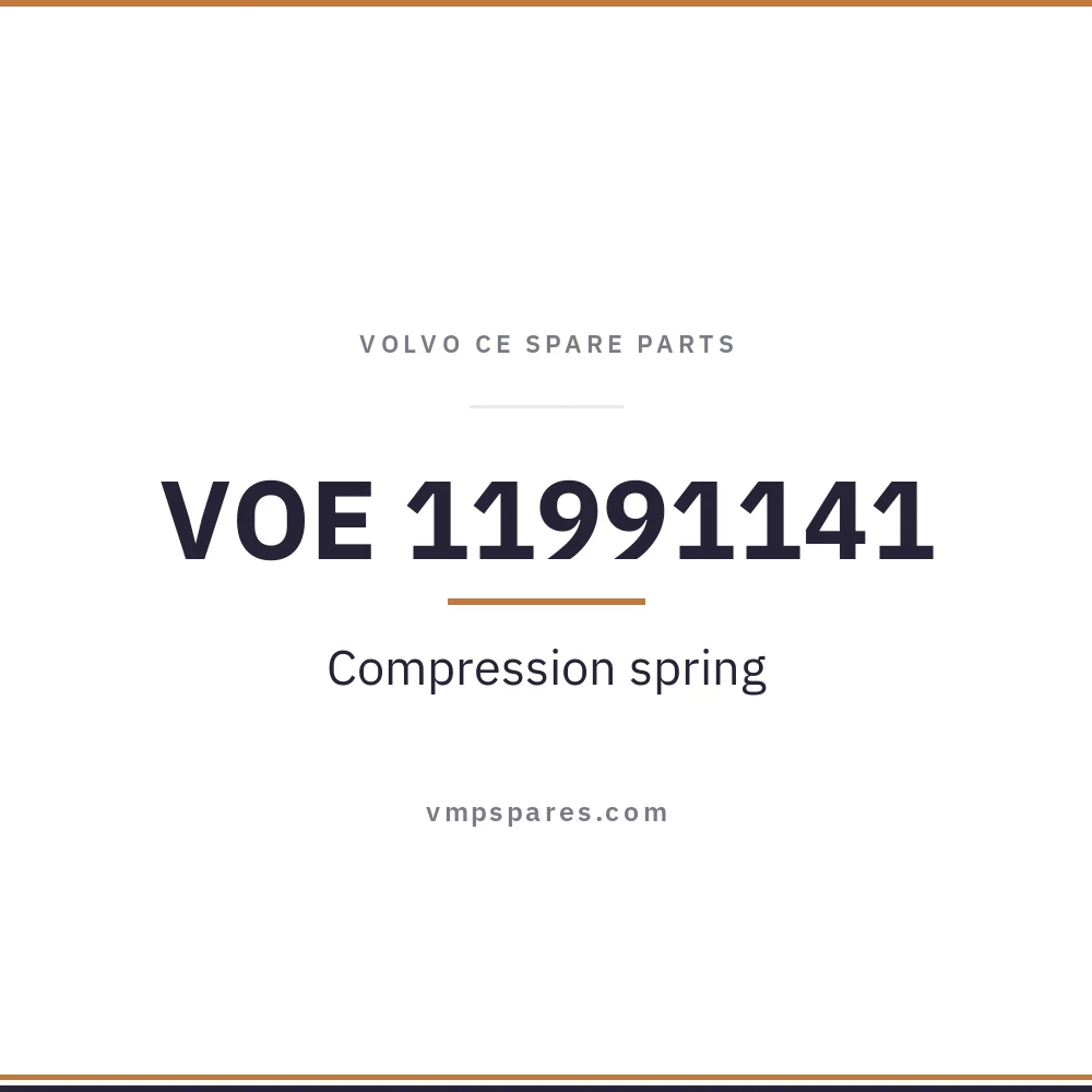 VOE 11991141 – Compression spring