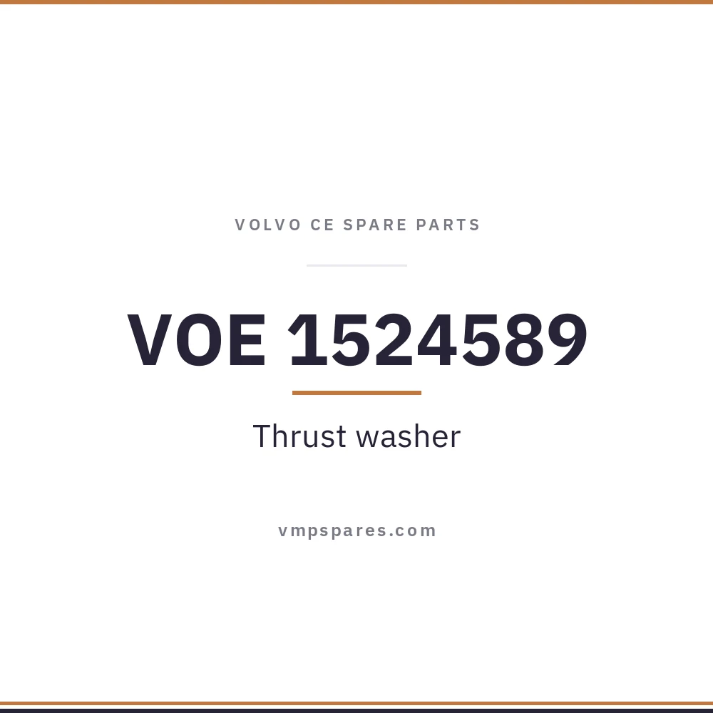 VOE 1524589 – Thrust washer