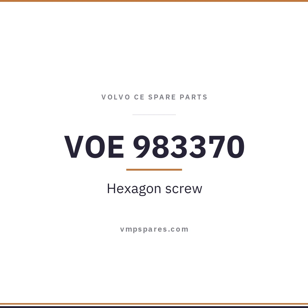 VOE 983370 – Hexagon screw