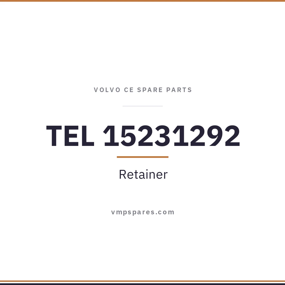 TEL 15231292 – Retainer
