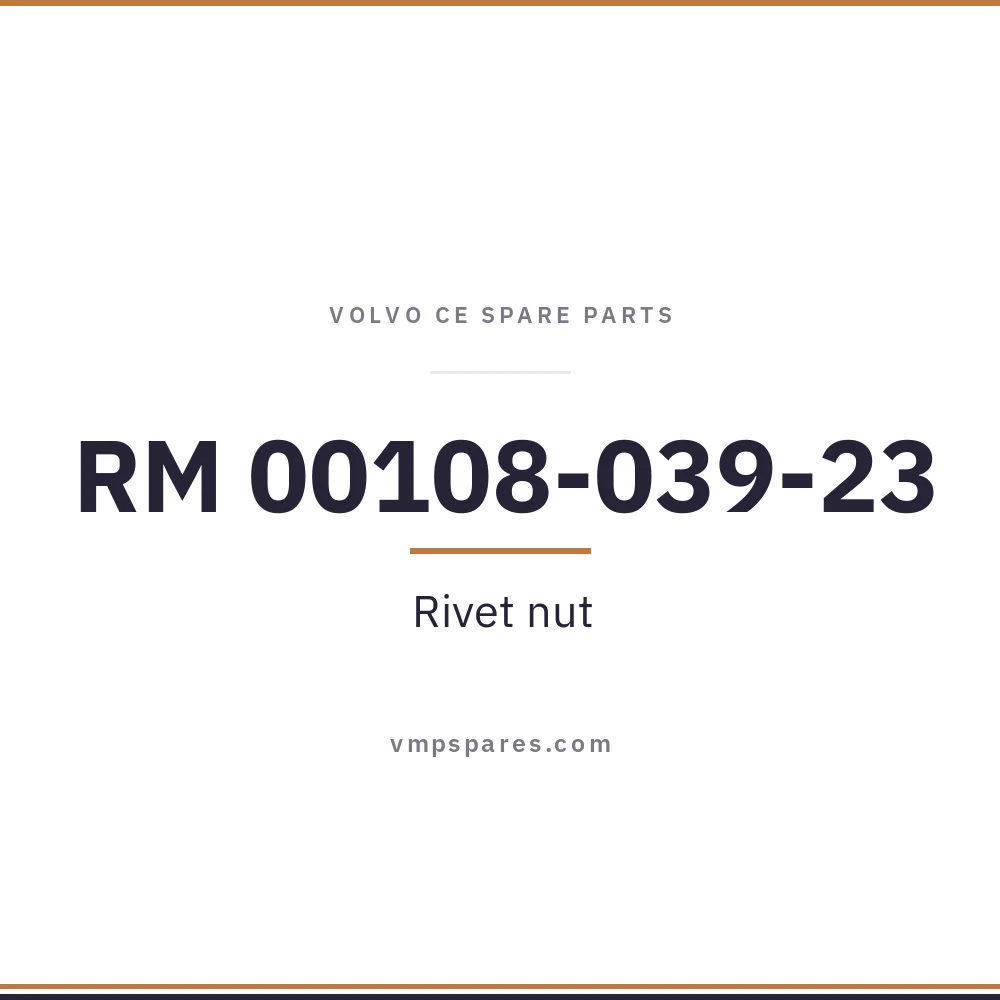 RM 00108-039-23 – Rivet nut