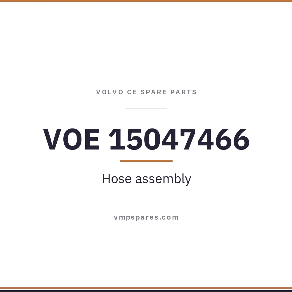 VOE 15047466 – Hose assembly
