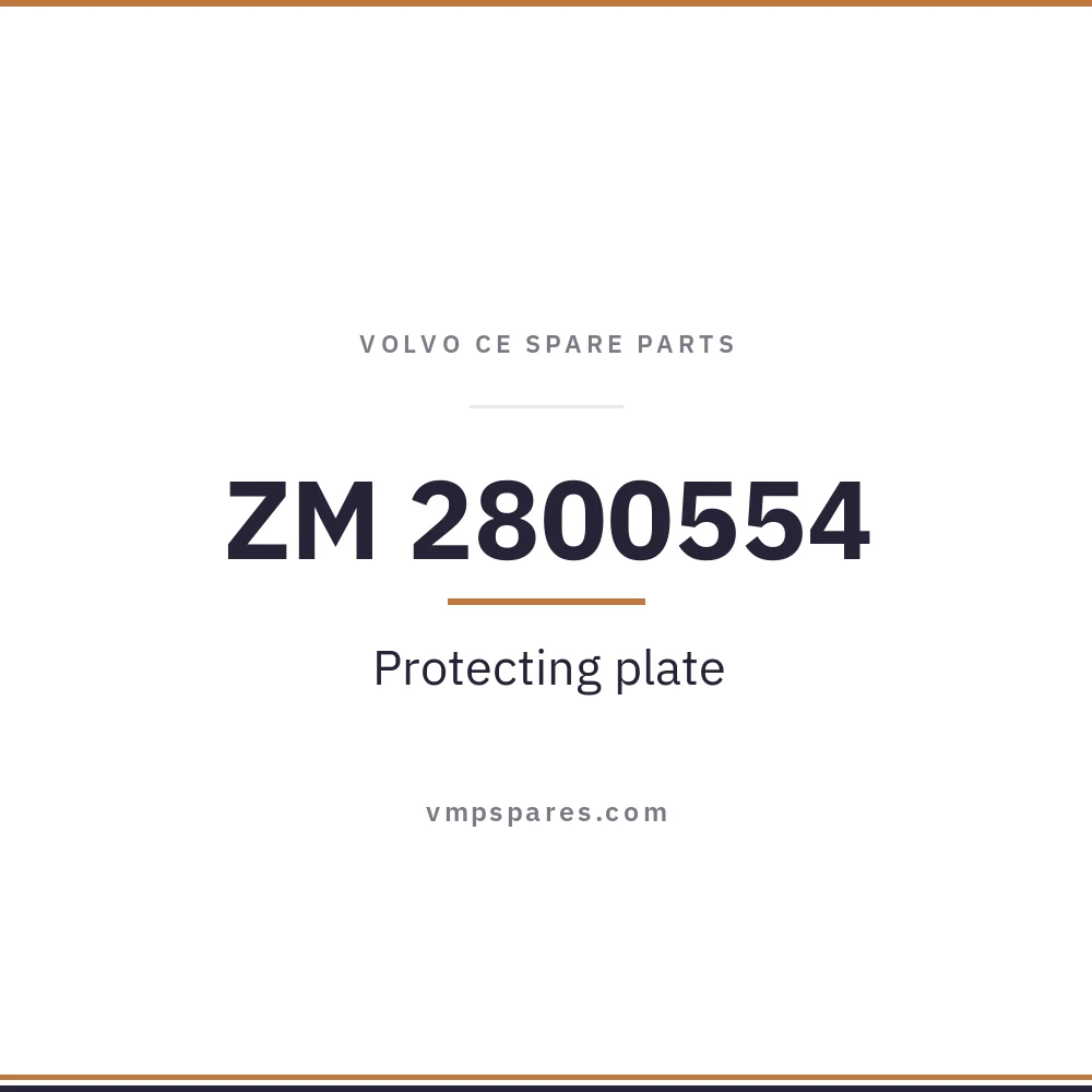ZM 2800554 – Protecting plate