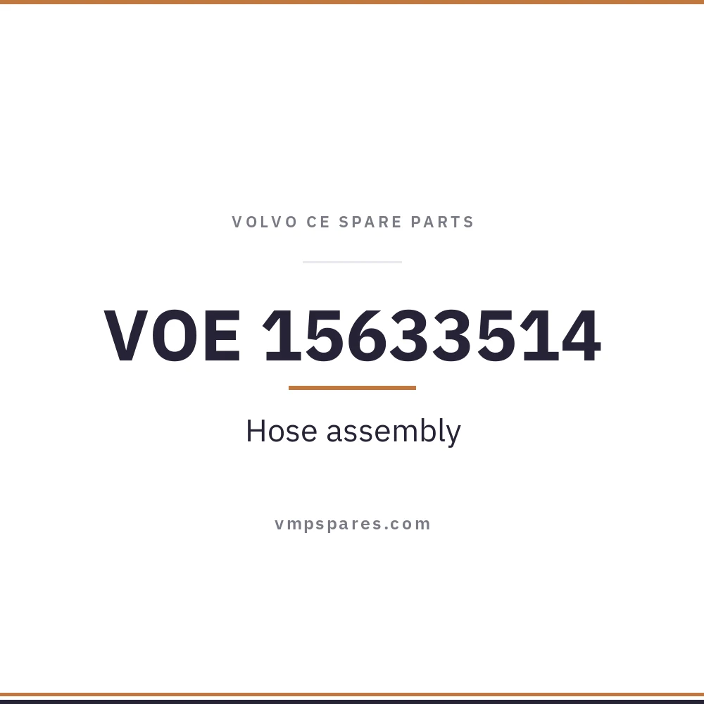 VOE 15633514 – Hose assembly