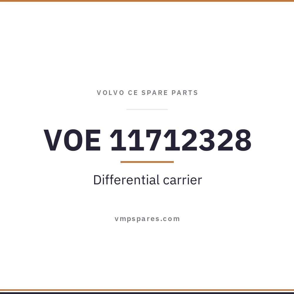 VOE 11712328 – Differential carrier
