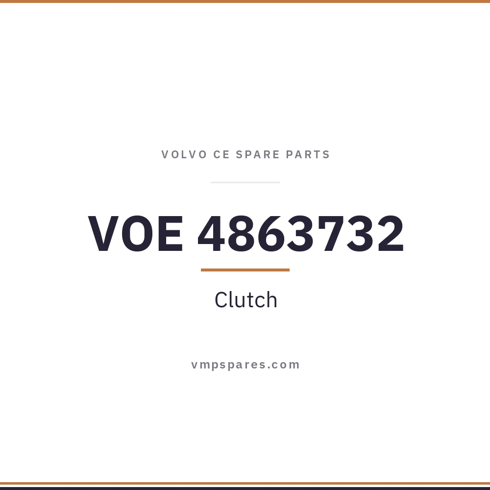 VOE 4863732 – Clutch