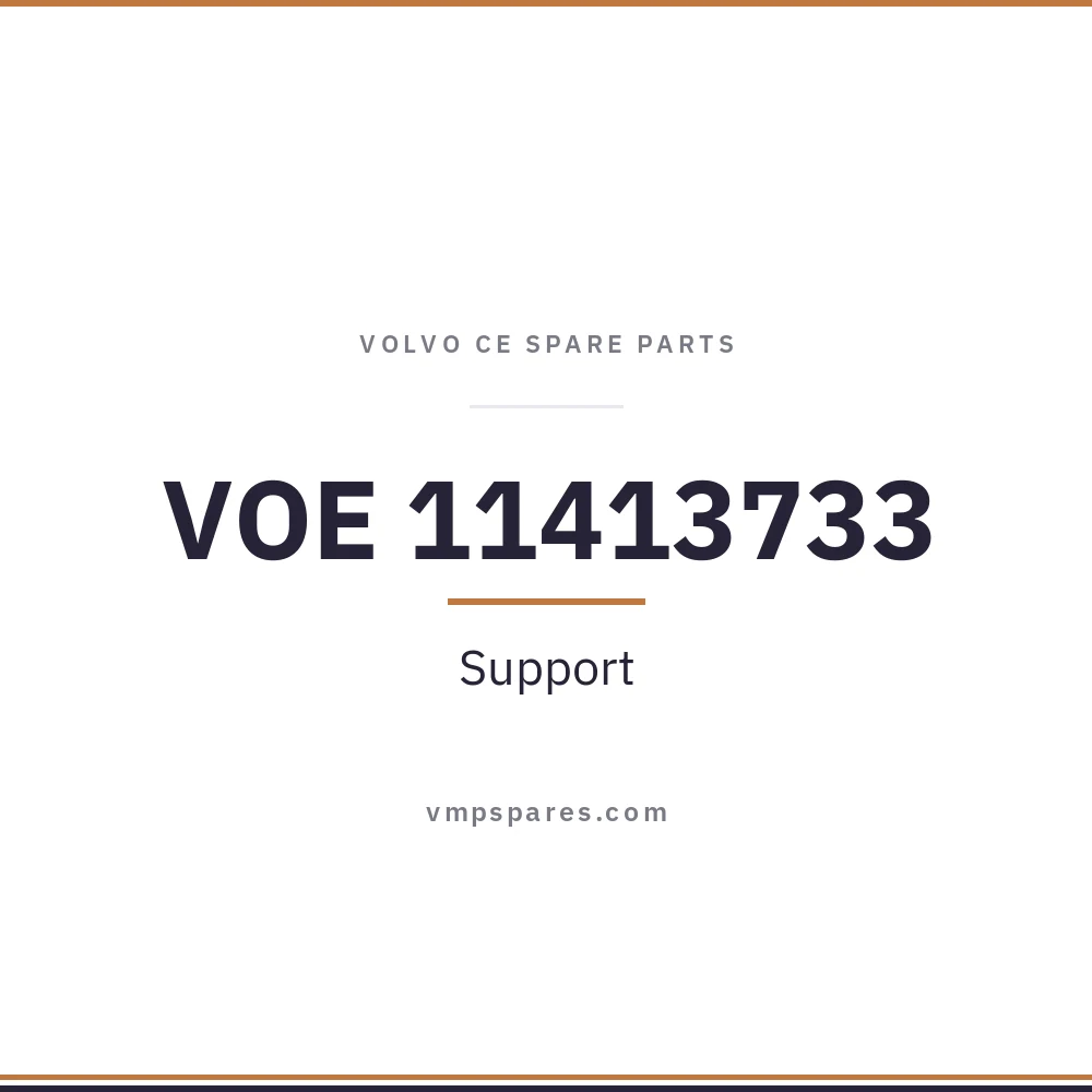 VOE 11413733 – Support