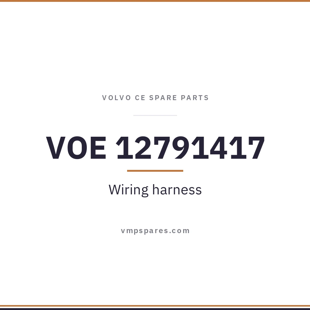 VOE 12791417 – Wiring harness