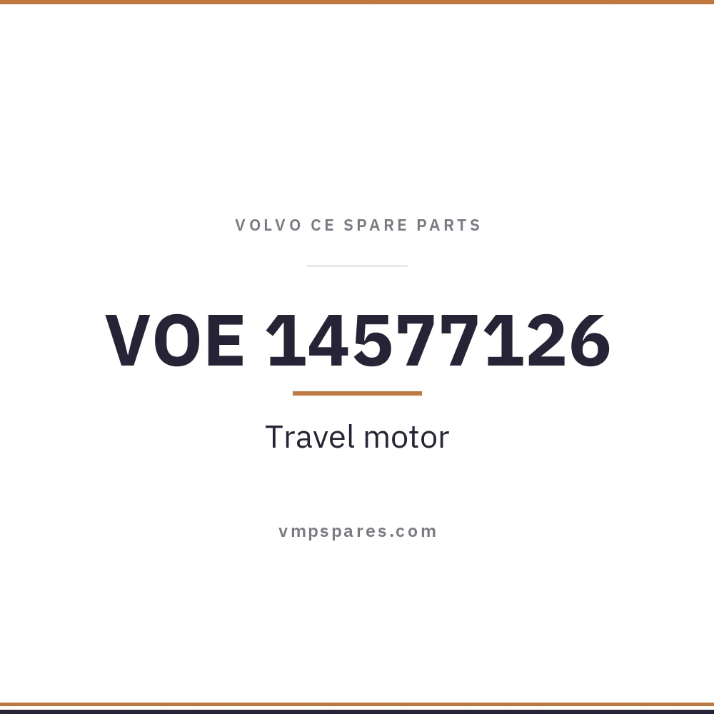 VOE 14577126 – Travel motor