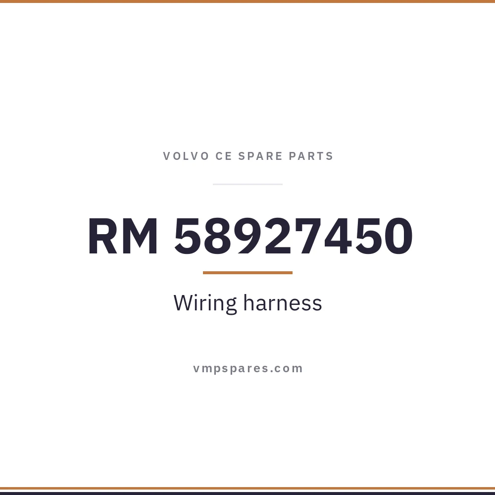 RM 58927450 – Wiring harness