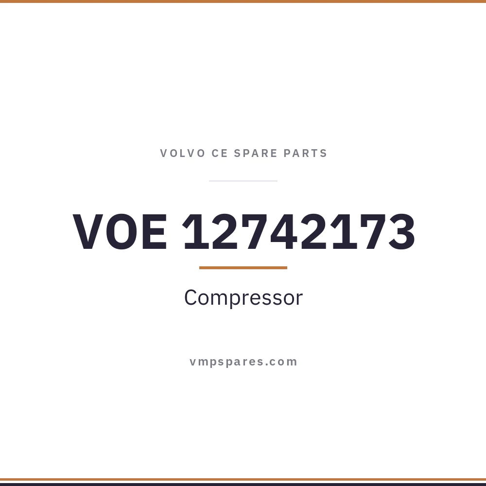 VOE 12742173 – Compressor