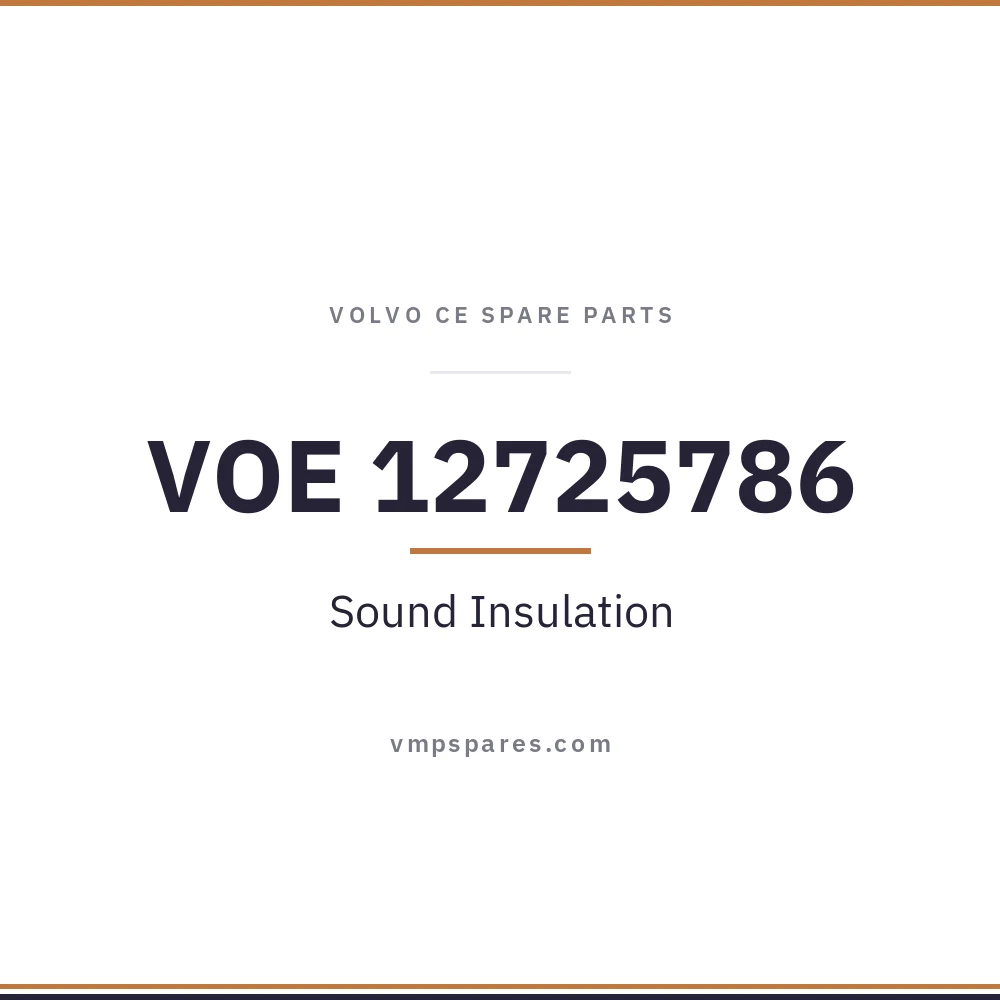 VOE 12725786 – Sound Insulation