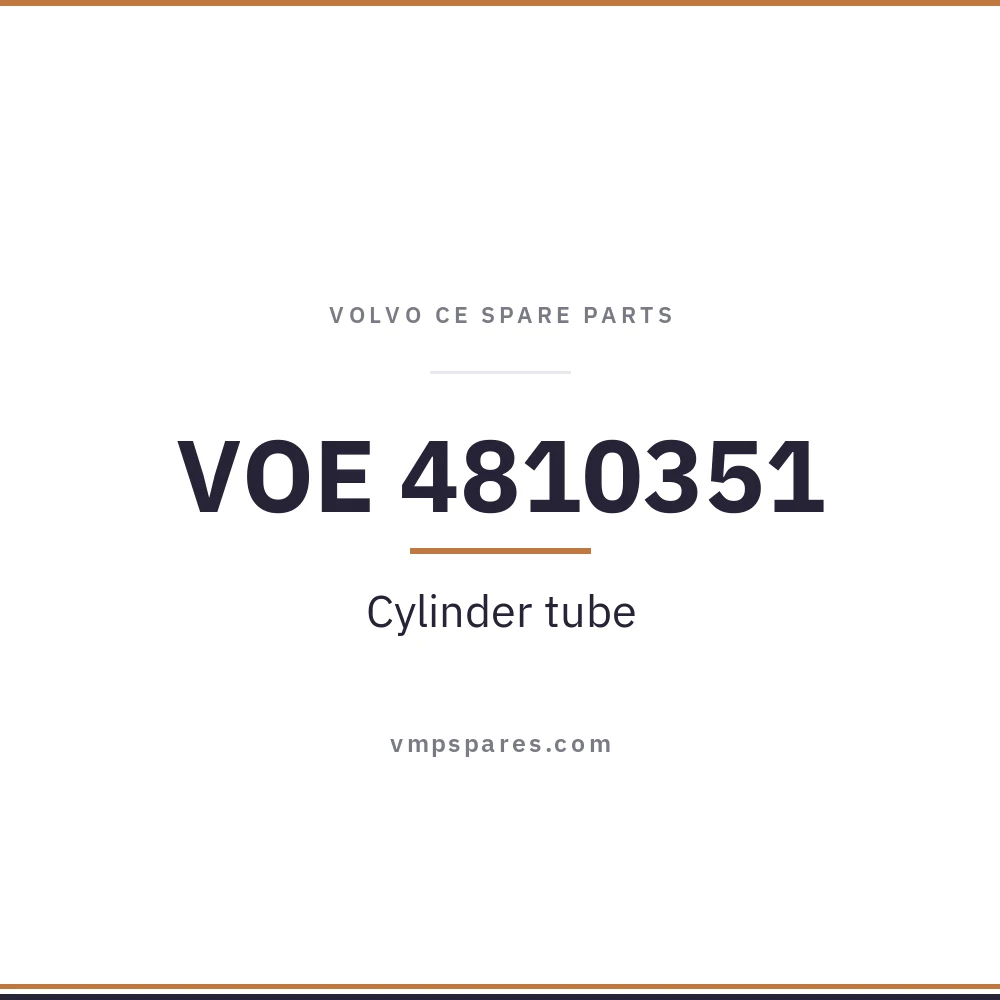 VOE 4810351 – Cylinder tube
