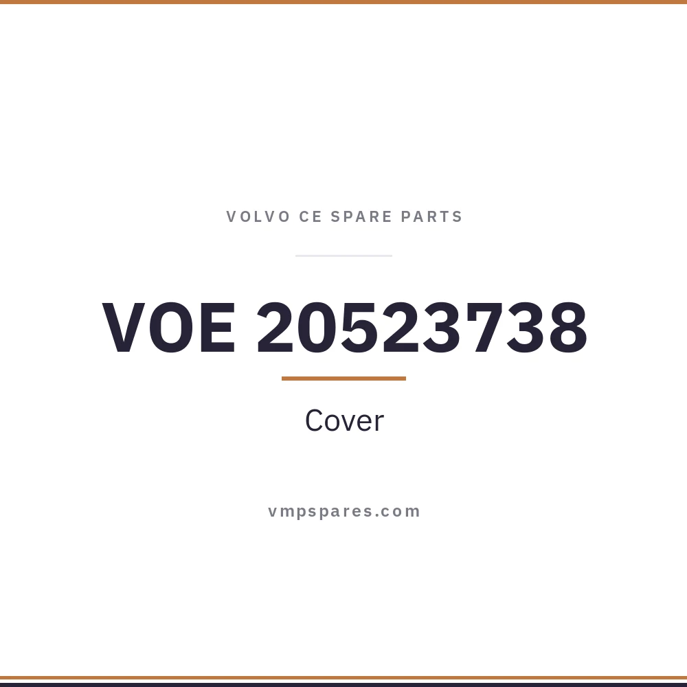 VOE 20523738 – Cover