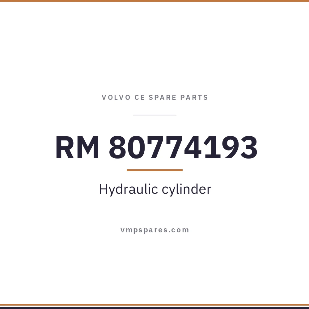 RM 80774193 – Hydraulic cylinder