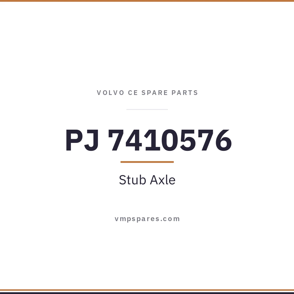 PJ 7410576 – Stub Axle