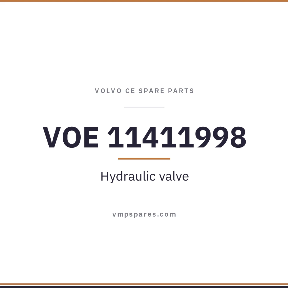 VOE 11411998 – Hydraulic valve