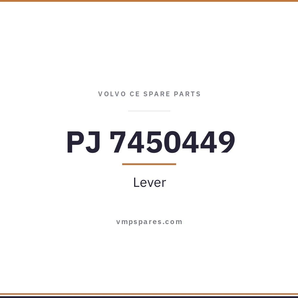 PJ 7450449 – Lever