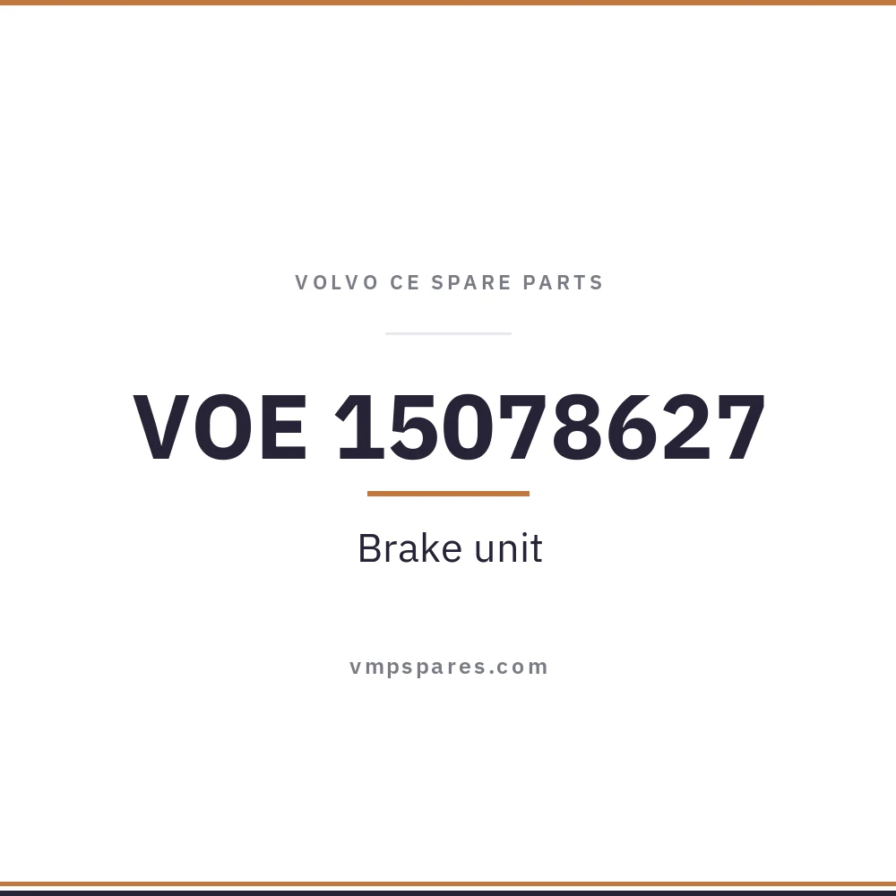 VOE 15078627 – Brake unit