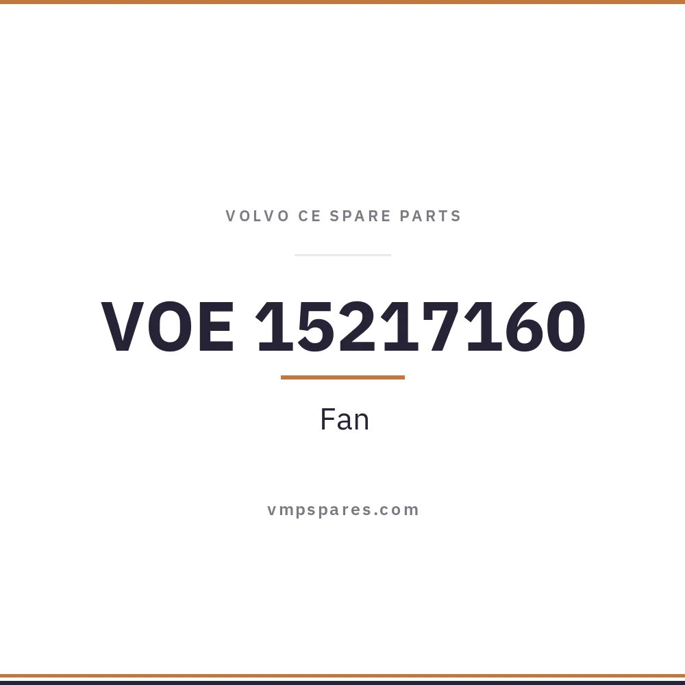 VOE 15217160 – Fan