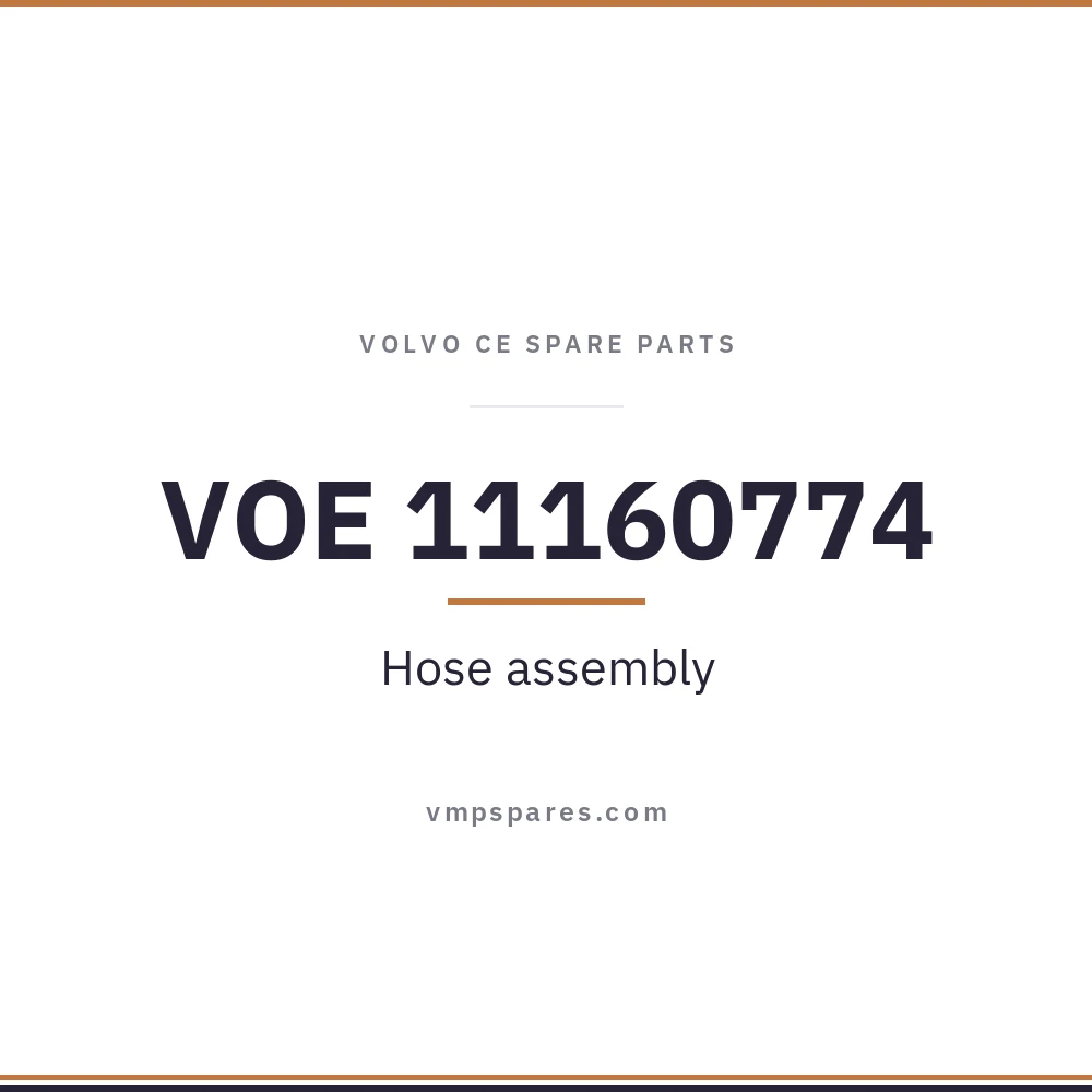 VOE 11160774 – Hose assembly