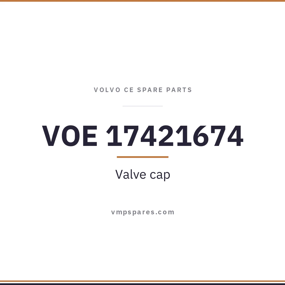 VOE 17421674 – Valve cap