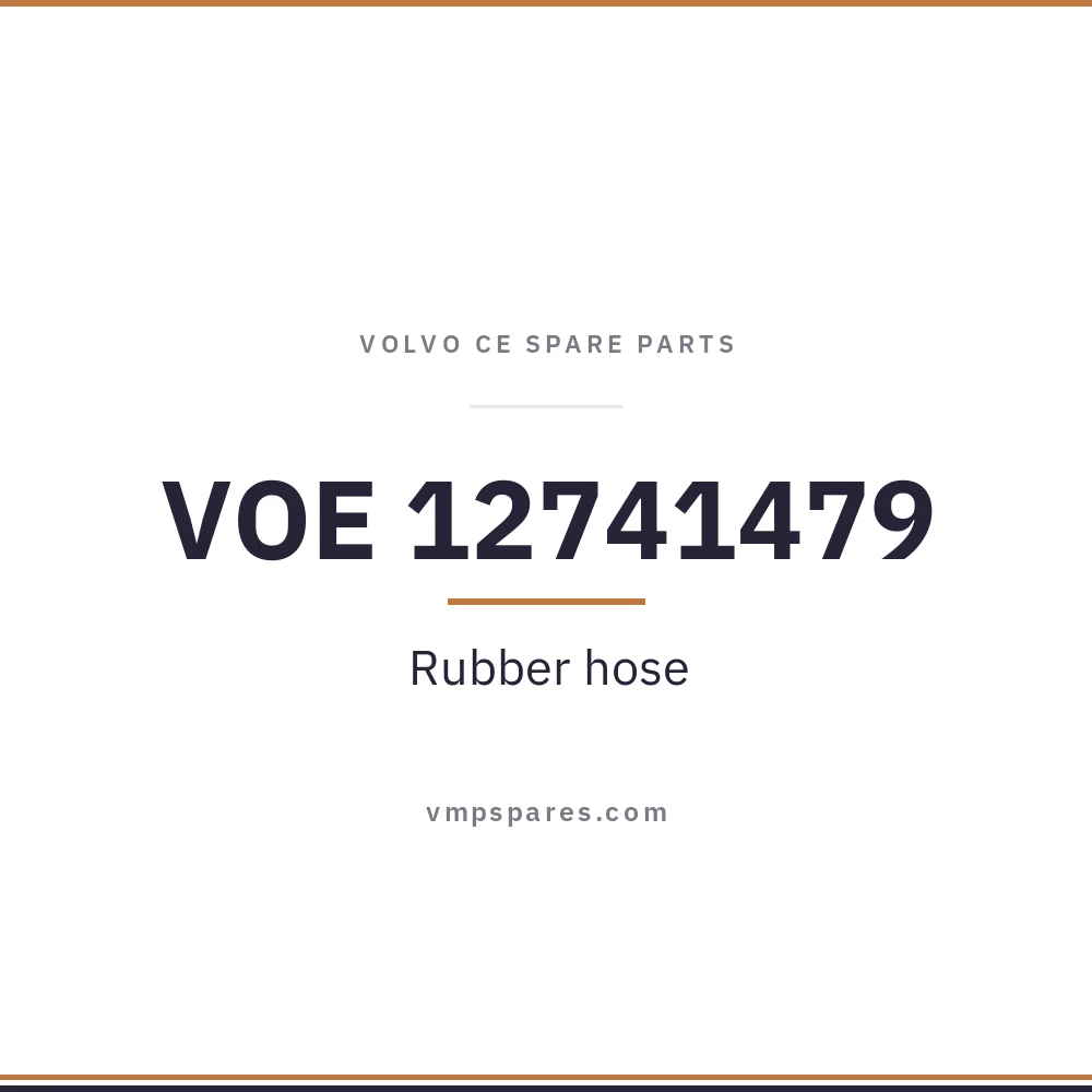 VOE 12741479 – Rubber hose