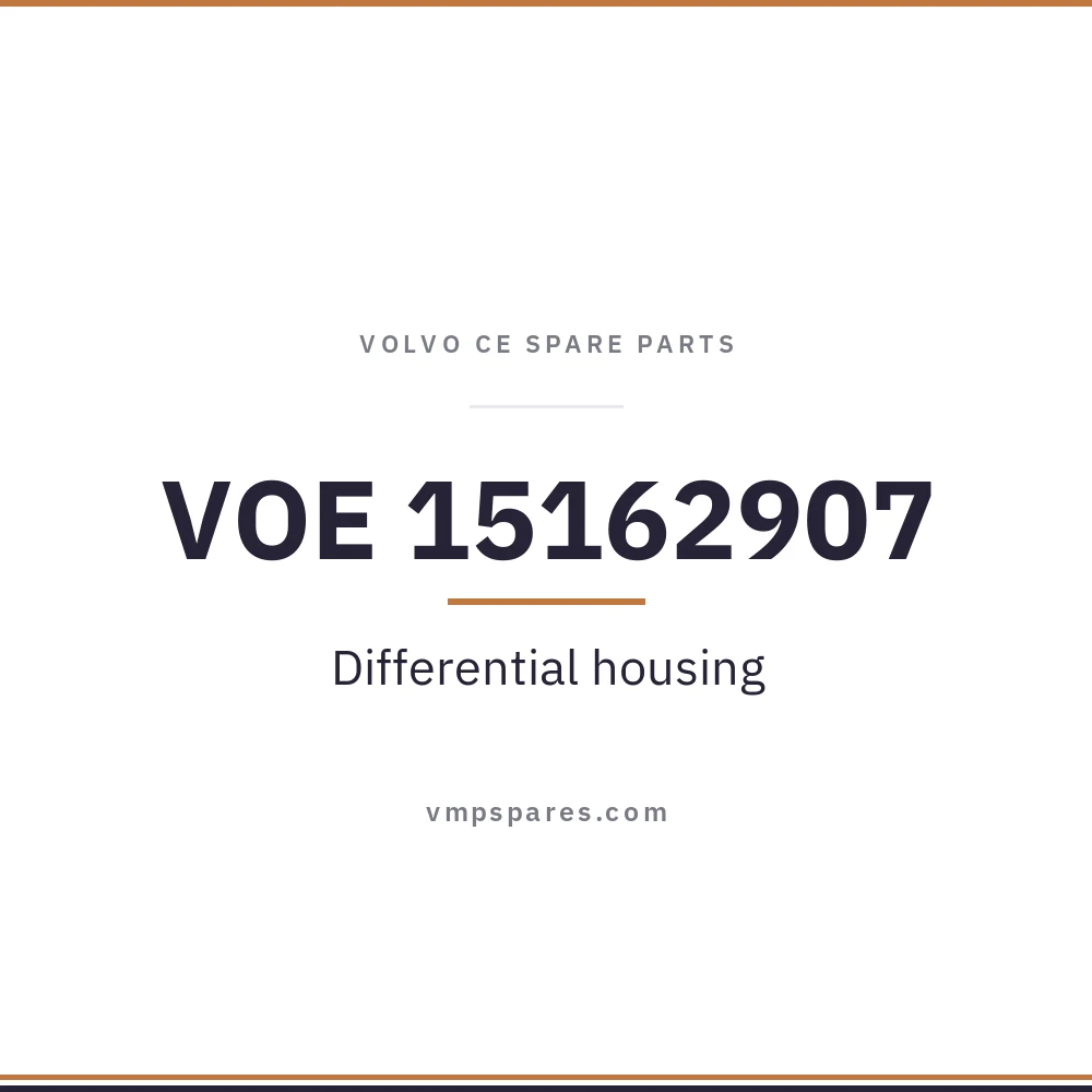VOE 15162907 – Differential housing