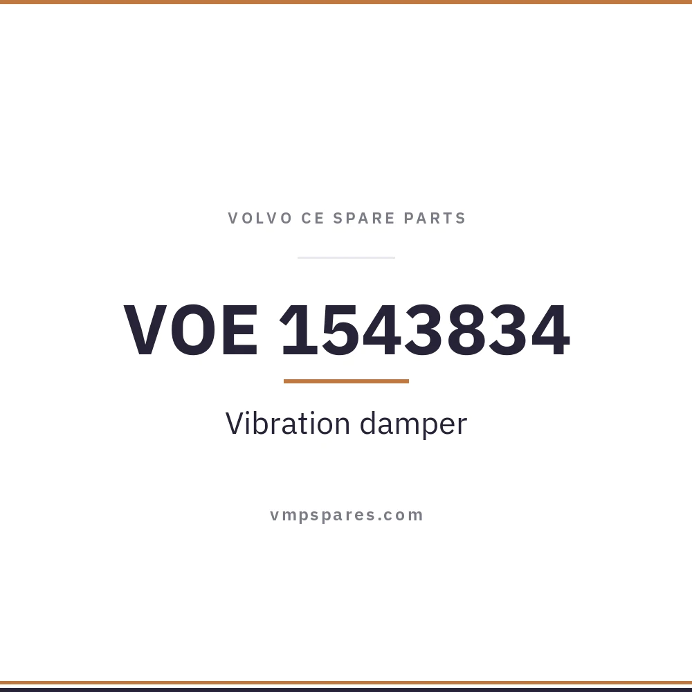 VOE 1543834 – Vibration damper