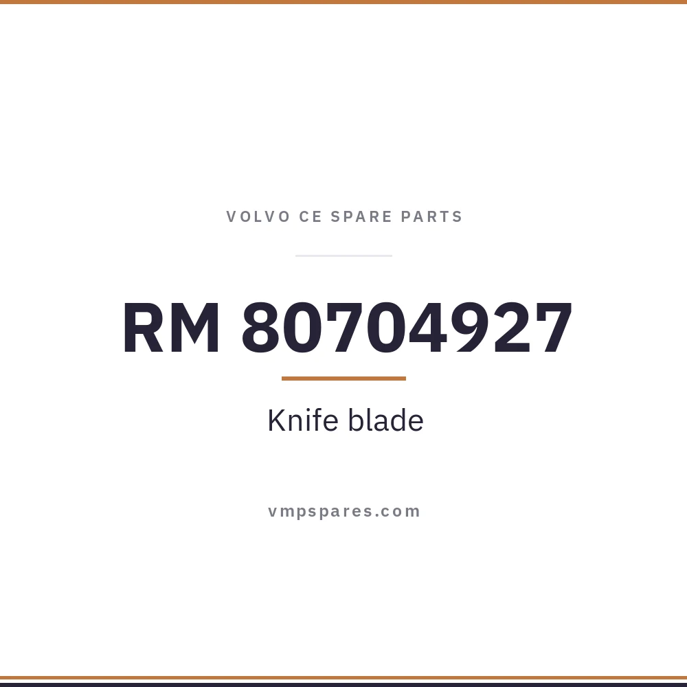 RM 80704927 – Knife blade