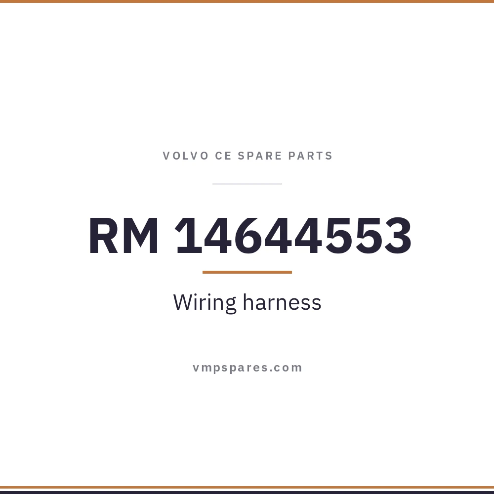 RM 14644553 – Wiring harness