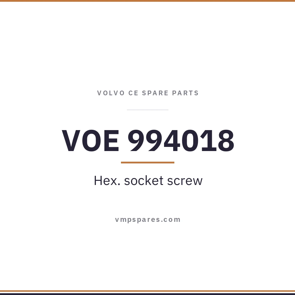 VOE 994018 – Hex. socket screw
