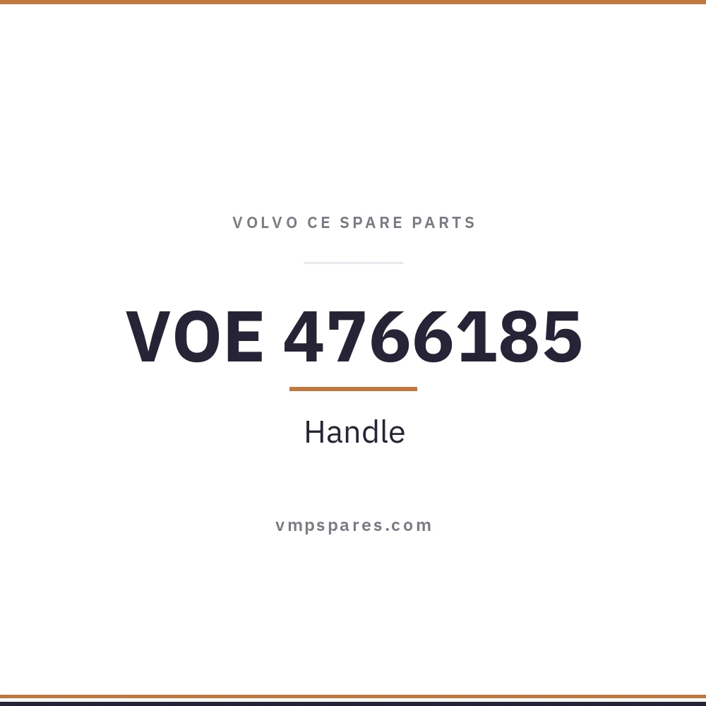 VOE 4766185 – Handle