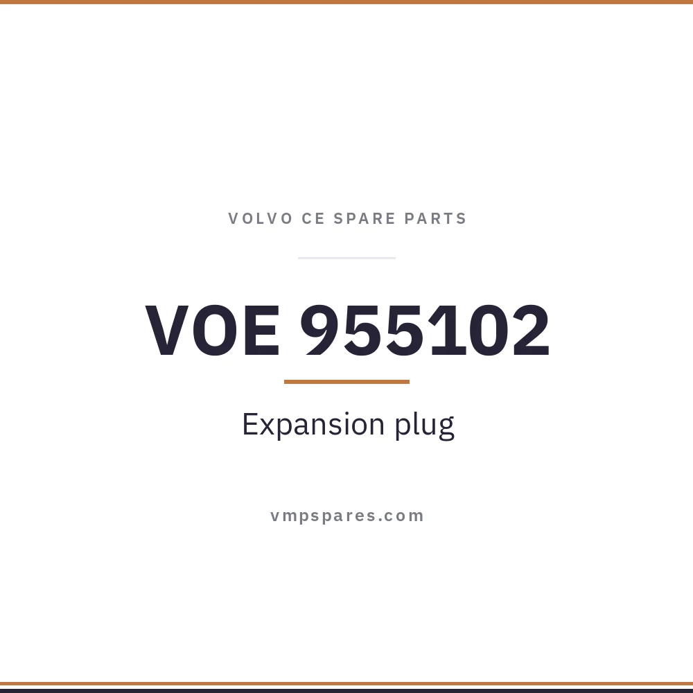 VOE 955102 – Expansion plug
