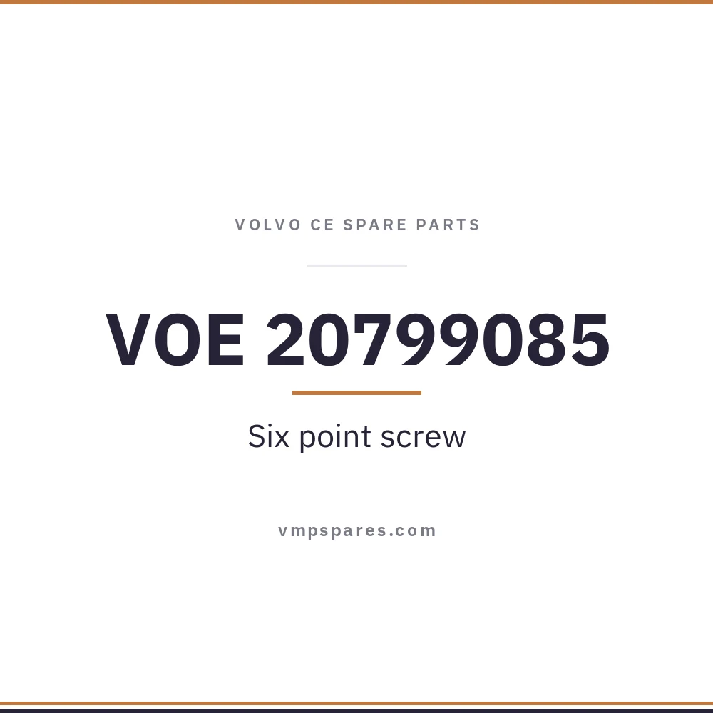 VOE 20799085 – Six point screw